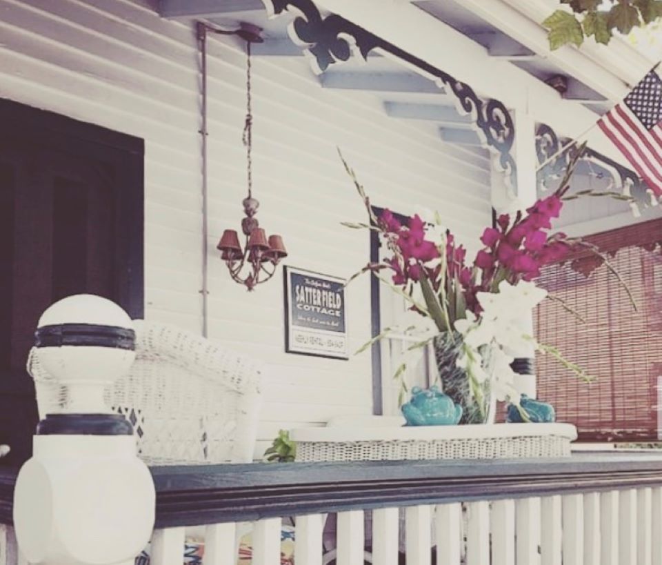 Satterfield Cottage porch